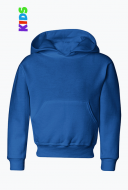 Dziecięca lekka bluza z kapturem szary