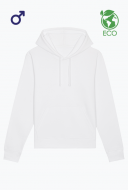 Eco bluza z kapturem męska czarna - DRUMMER