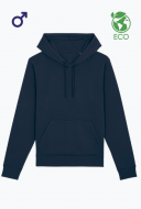 Eco bluza z kapturem męska czarna - DRUMMER