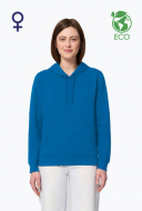 Eco bluza z kapturem damska S&S Drummer - White