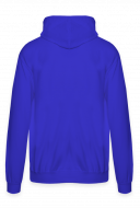 Bluza męska z dwukolorowym kapturem biała