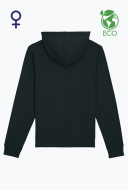 Eco bluza z kapturem damska biała - DRUMMER