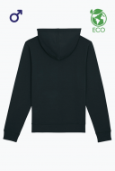 Eco bluza z kapturem męska czarna - DRUMMER