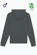 Eco bluza z kapturem męska czarna - DRUMMER