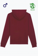 Eco bluza z kapturem męska czarna - DRUMMER