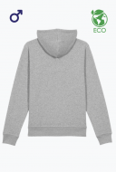 Eco bluza z kapturem męska czarna - DRUMMER