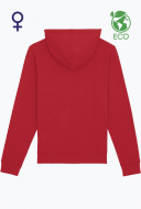 Eco bluza z kapturem damska biała - DRUMMER
