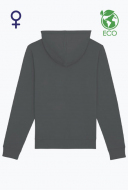 Eco bluza z kapturem damska biała - DRUMMER