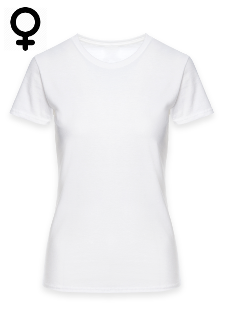 GIL64000 T-SHIRT DAMSKI SOFTSTYLE White
