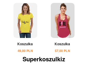 Super koszulki z nadrukiem